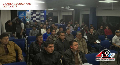 imagen de charla técnica ate en Quito